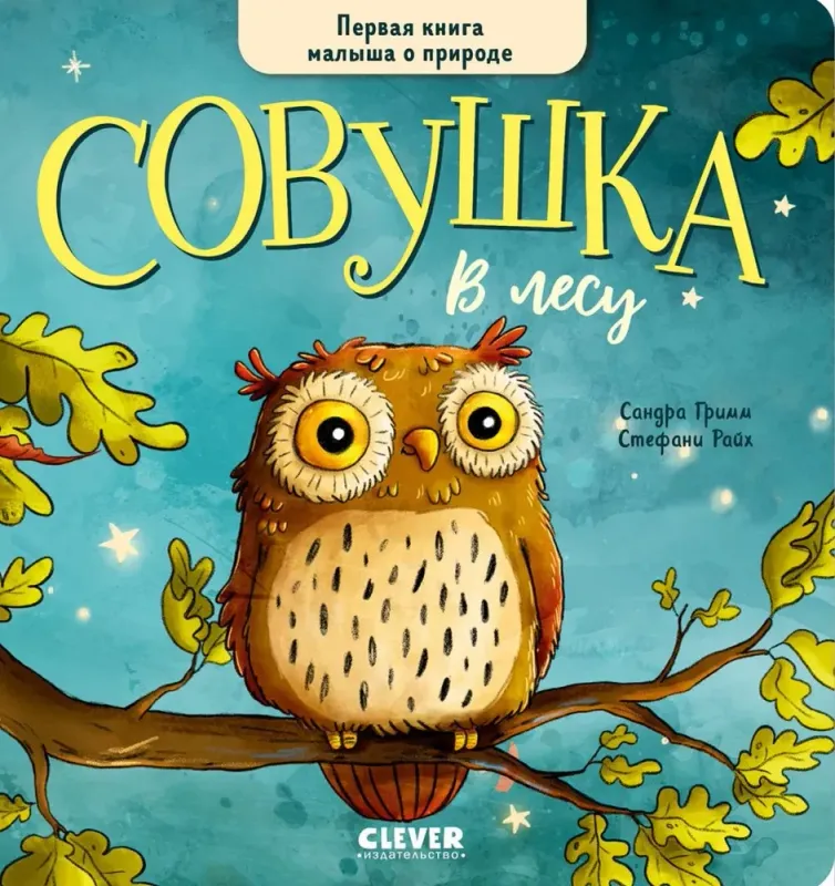Совушка в лесу. Первая книга малыша о природе / Сандра Гримм, Стефани Райх