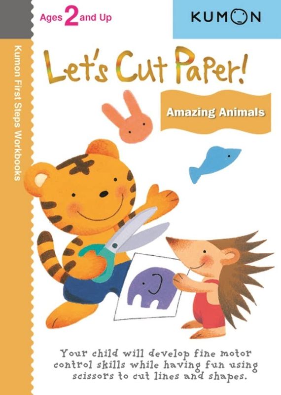Lets cut paper /amasing animals / Kumon