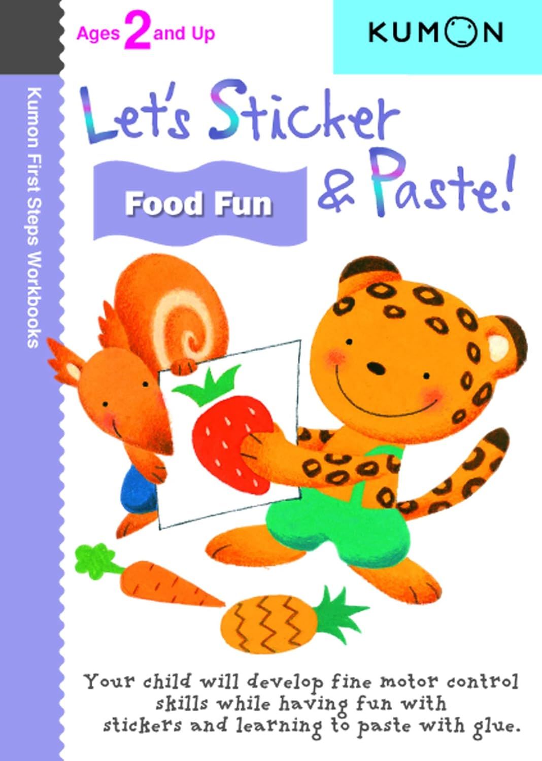 Lets sticker and paste / Food fun / Kumon