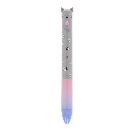 Two-colour ballpoint pen