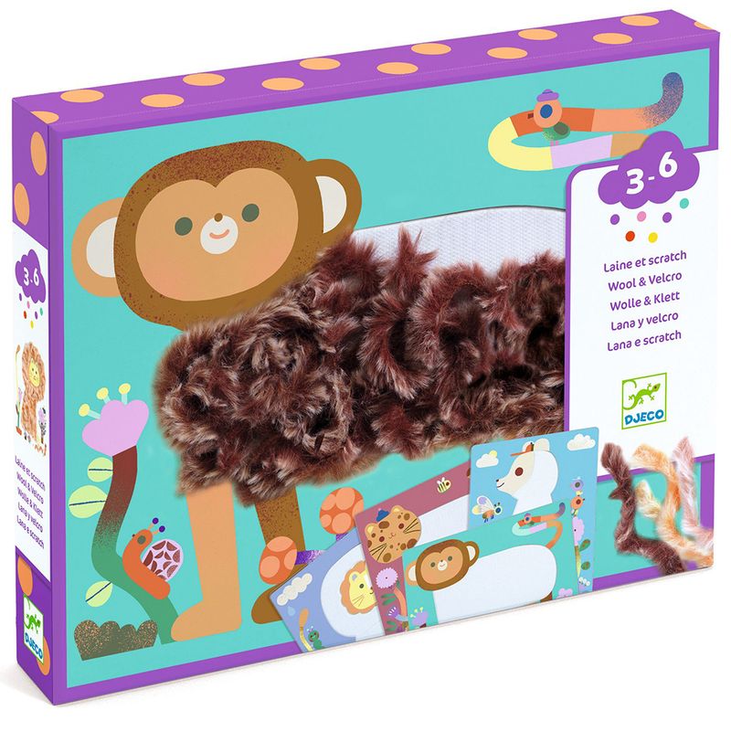 Набор для творчества Wool &amp; Velcro - Fluffy friends!