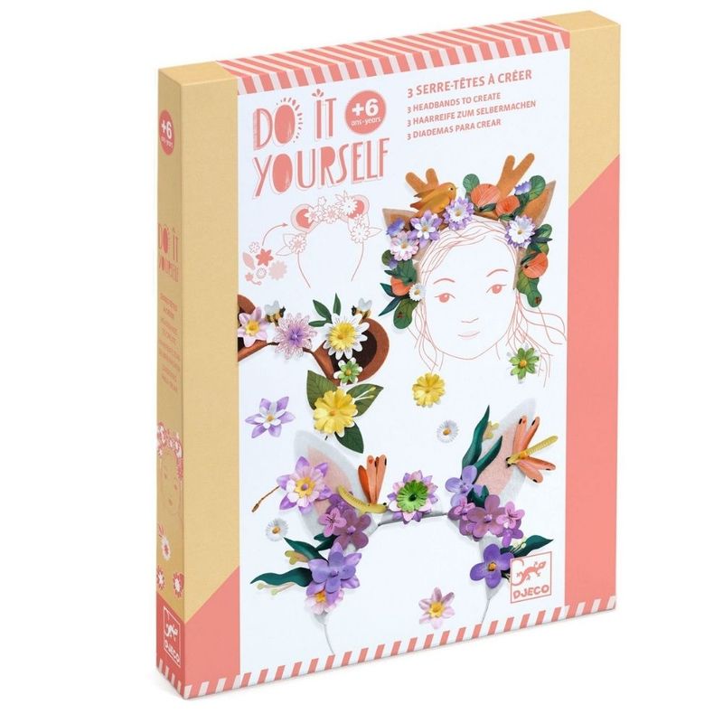 Набор для создания ободков для волос Flower friends