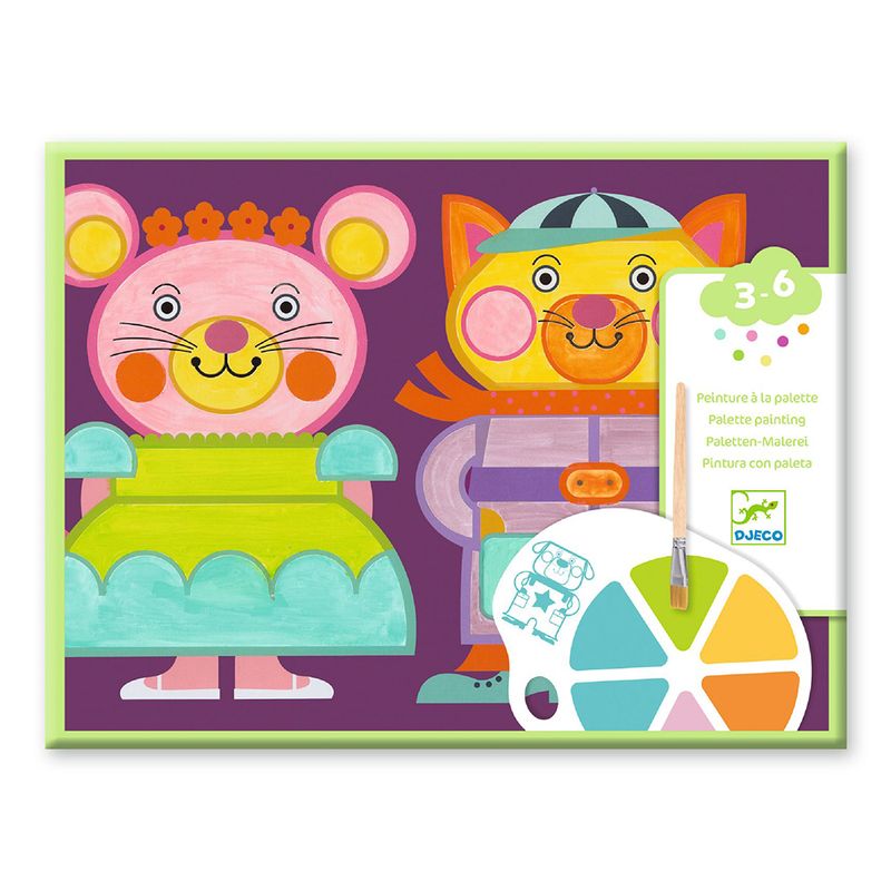 Набор для раскрашивания Palette painting. Chubby cheeks