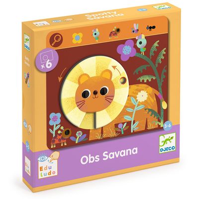 Игра на наблюдательность Obs Savana