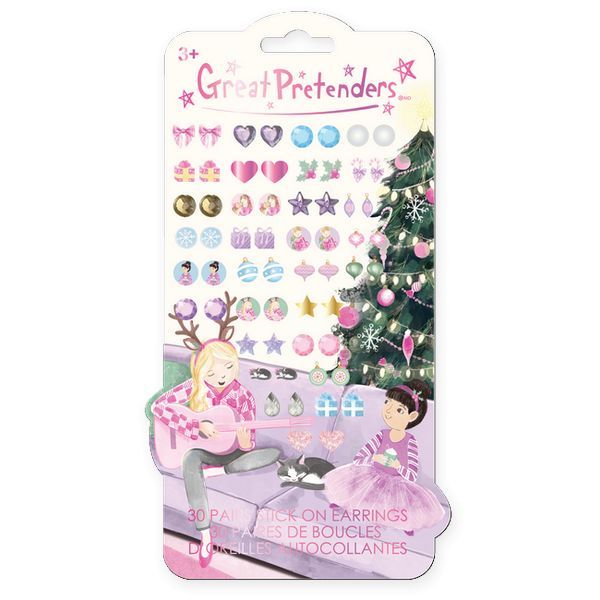Holiday Sticker Earrings (30 pairs)
