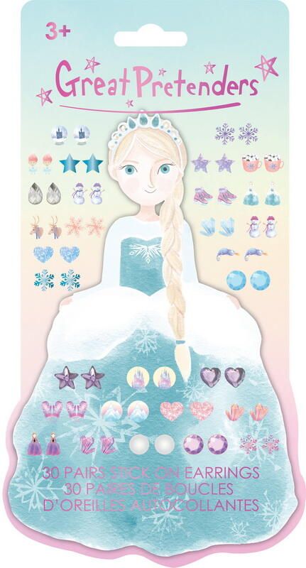 Frosty Sister Stick-on Earrings (30 pairs)