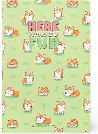 PLAIN NOTEBOOK - QUADERNO - MEDIUM - CORGI