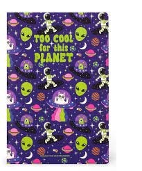 PLAIN NOTEBOOK - QUADERNO - MEDIUM - SPACE