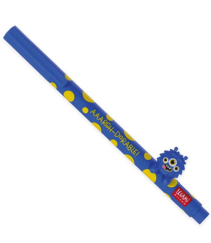 GEL PEN WITH ANIMAL DECORATION - LOVELY FRIENDS MONSTER