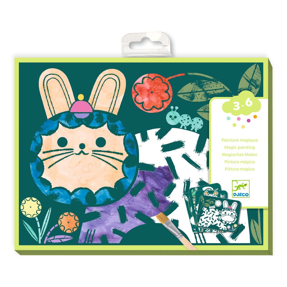Magic Reveal Paint – Dressed-Up Animals