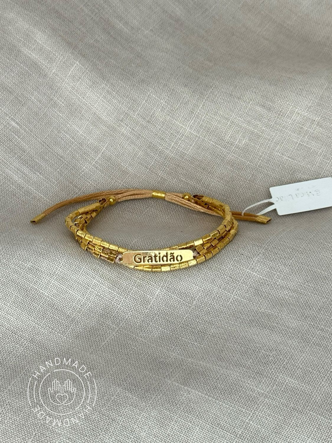 Words bracelet, Palavras: Gratidão
