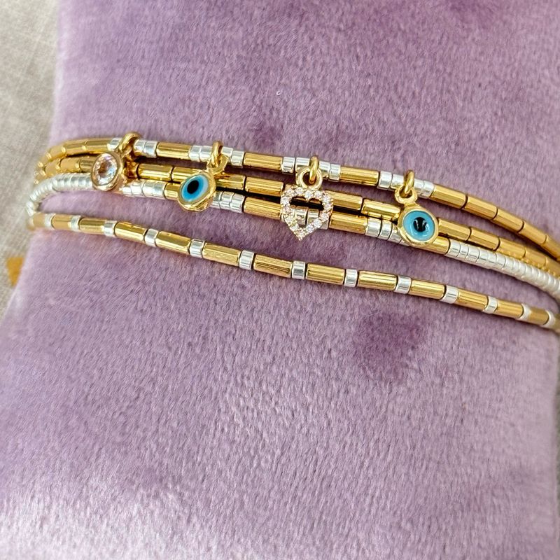 "a little bit of each" bracelet