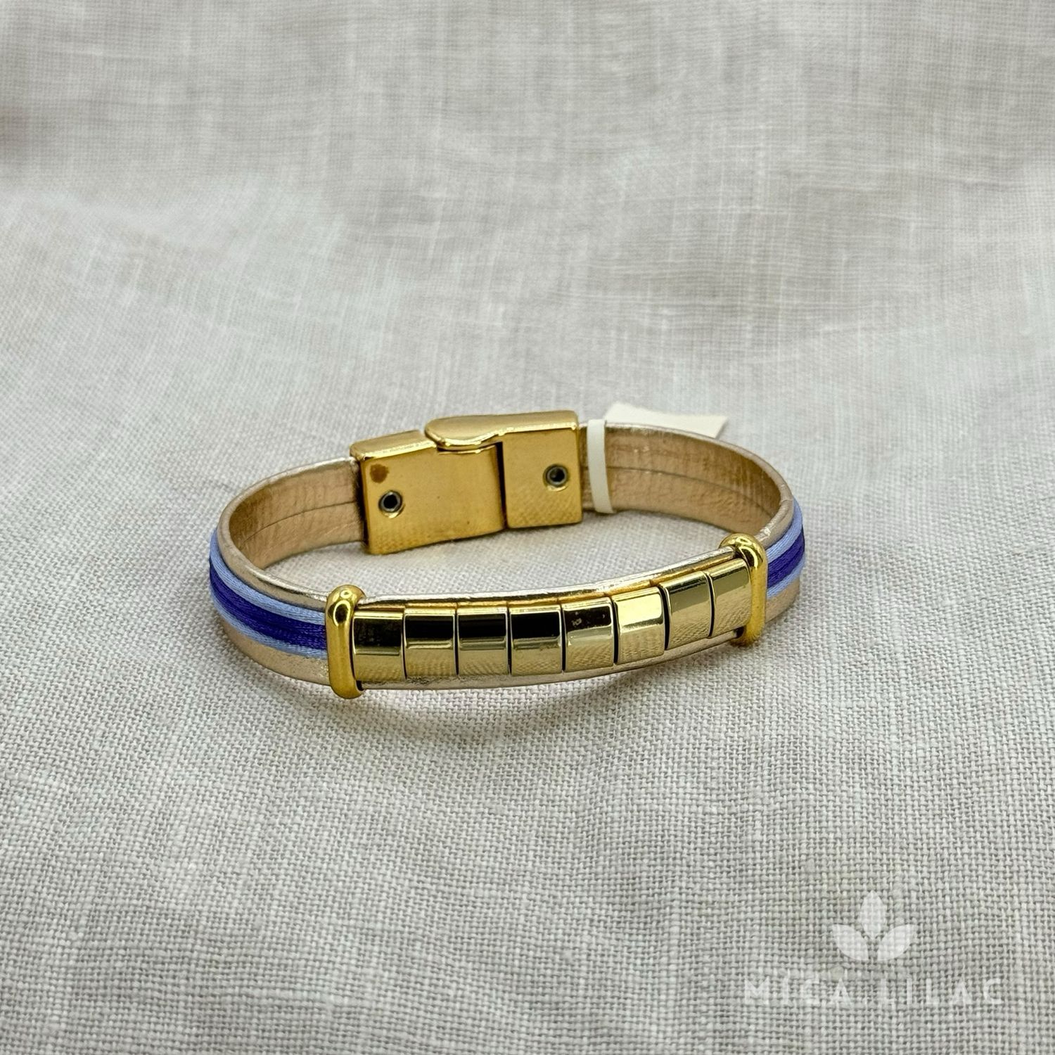 MIA Bracelet, COLORS: Dourada - LILÁS