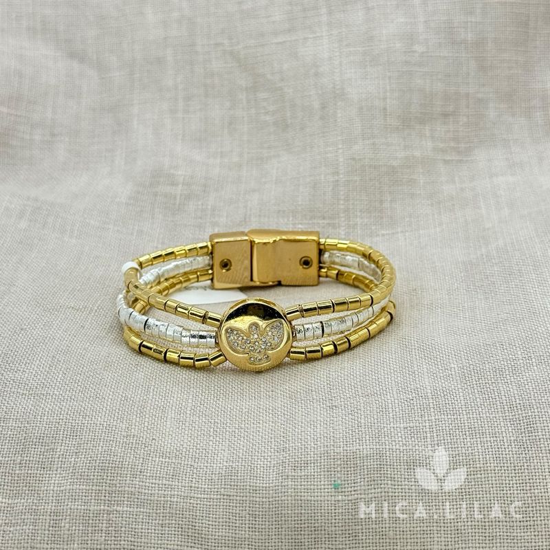 DIVINO Bracelet zirconic pendant