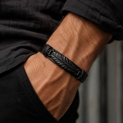 ​FIERCE FEATHER— Black