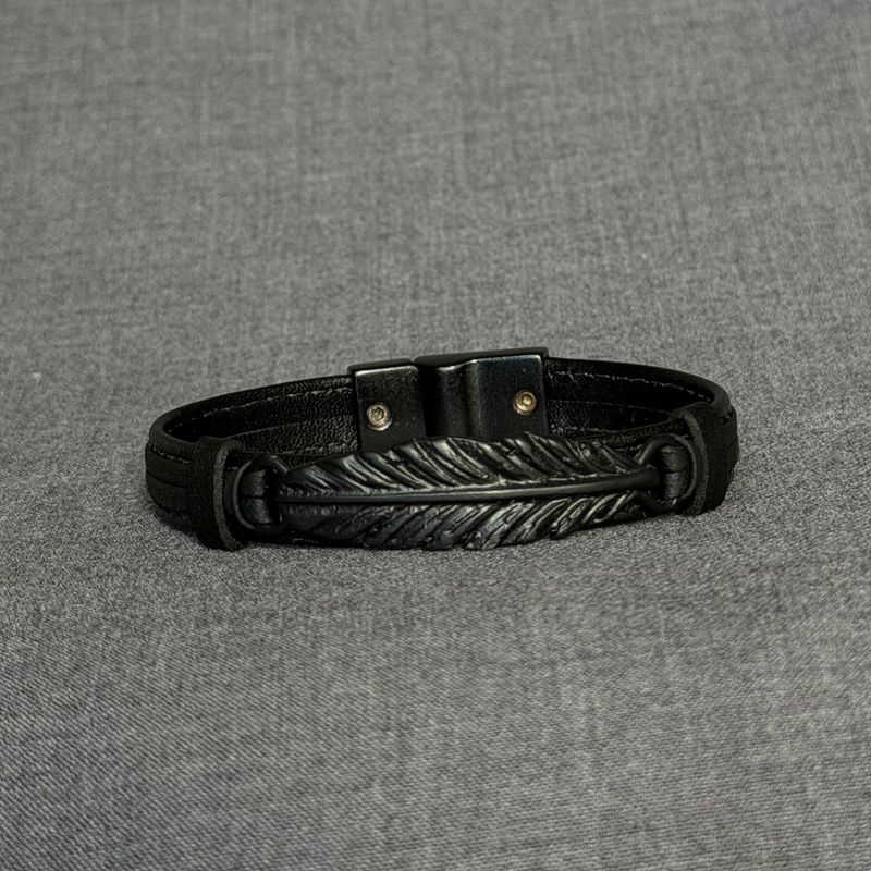 ​FIERCE FEATHER— Black