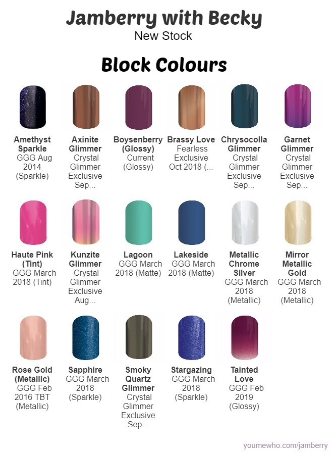 Block Colours