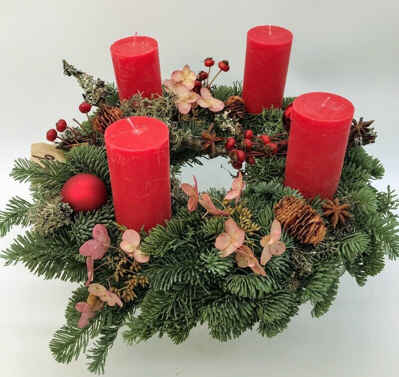 Adventskranz Stille Nacht