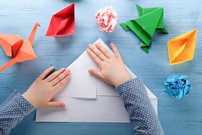 Taller de Origami - Kirigami - Armables x 4 clase