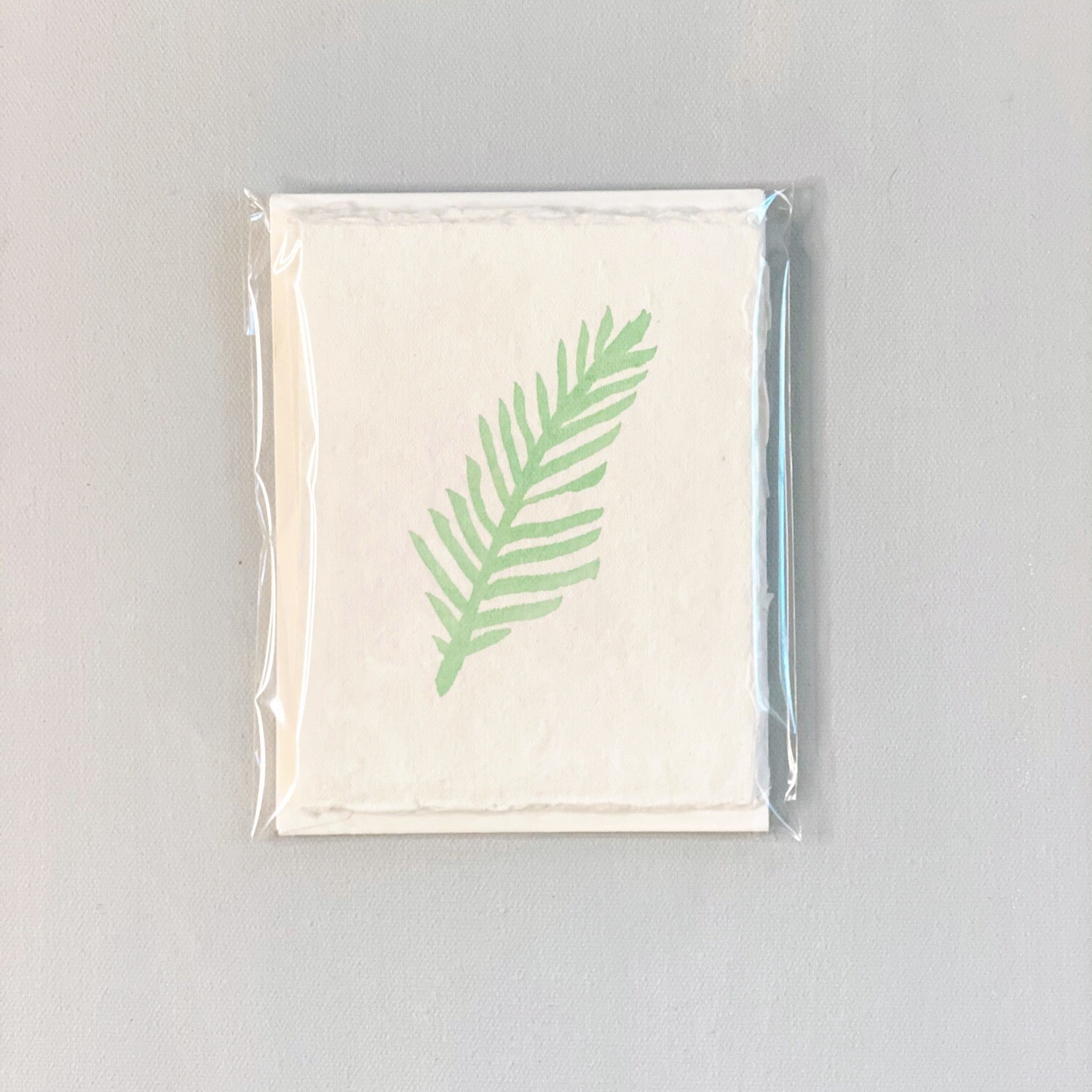 Green Fern Handmade Notecards
