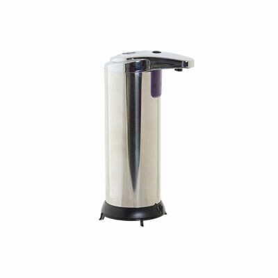 Автоматичен Дозатор за Сапун със Сензор DKD Home Decor Черен Многоцветен Сребрист ABS Пластмаса 11,1 x 7,5 x 19 cm 250 ml
