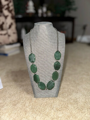 Faux Navajo Pearls &amp; Green Aventurine
