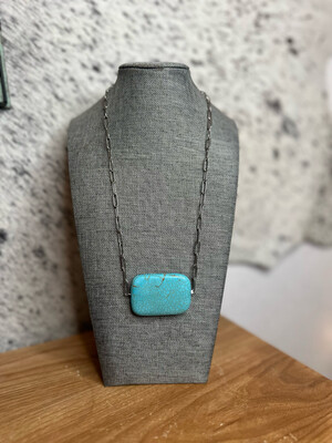 Faux Turquoise Stacker