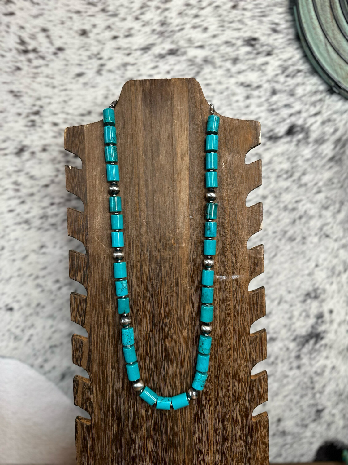 Kingman Turquoise &amp; Navajo Pearls
