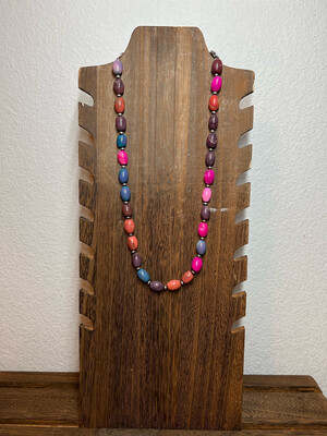 Colored Jade & Navajo Pearls