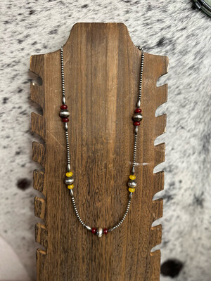 Glass Beads & Navajo Pearls