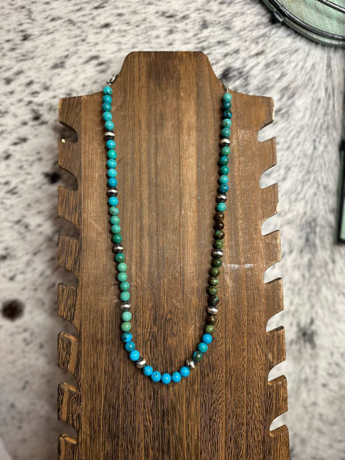 Turquoise &amp; Navajo Pearls