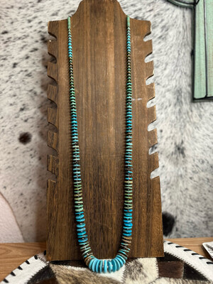Royston Turquoise & Navajo Pearls