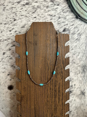 Faux Navajo Pearls &amp; Turquoise
