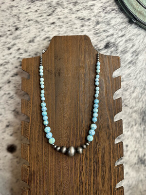 Faux Navajo Pearls &amp; Opalite
