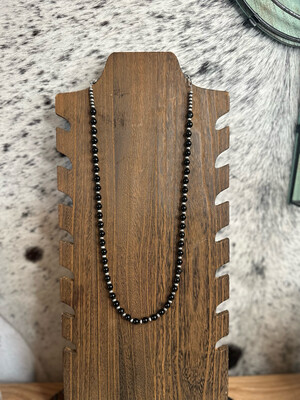 Faux Navajo Pearls &amp; Black Onyx