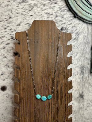 Turquoise &amp; Navajo Pearl Stacker