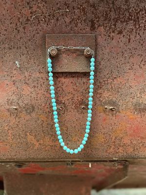 Aquamarine & Silver Beads