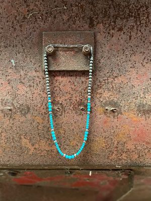 Sleeping Beauty Turquoise & Navajo Pearls