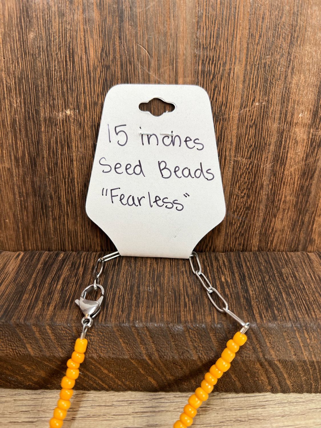 FEARLESS Seed Bead
