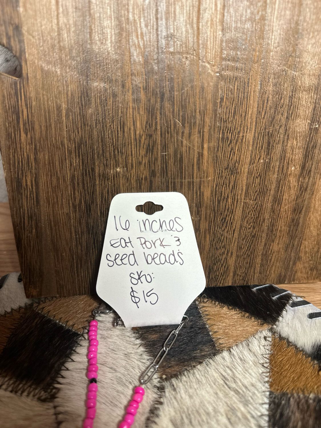 Eat Pork &amp; Seed Beads