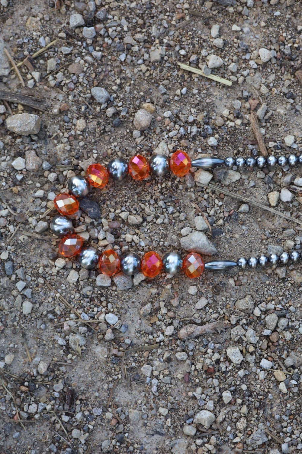 Orange &amp; Navajo Pearls