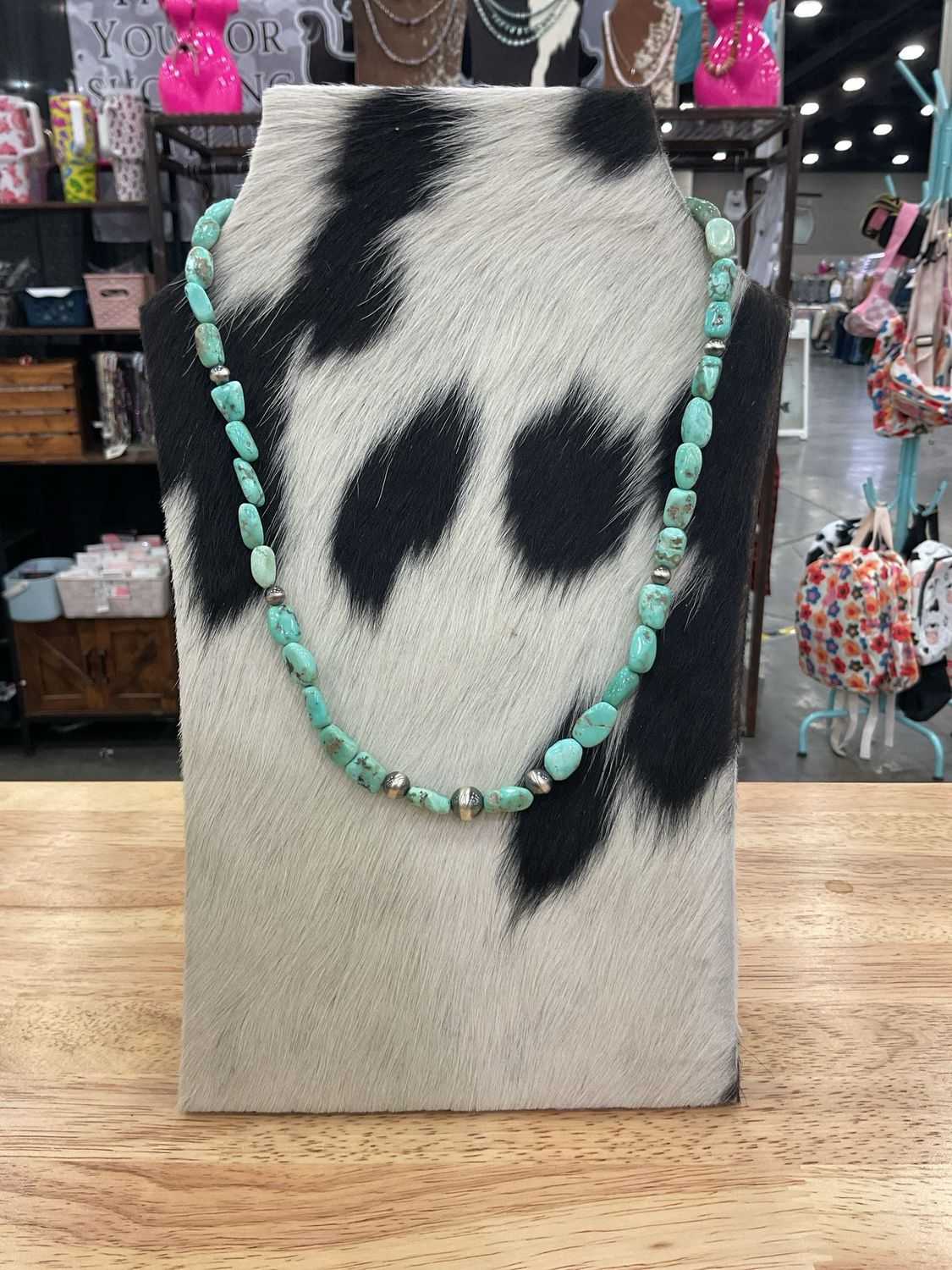 Turquoise &amp; Navajo Pearls