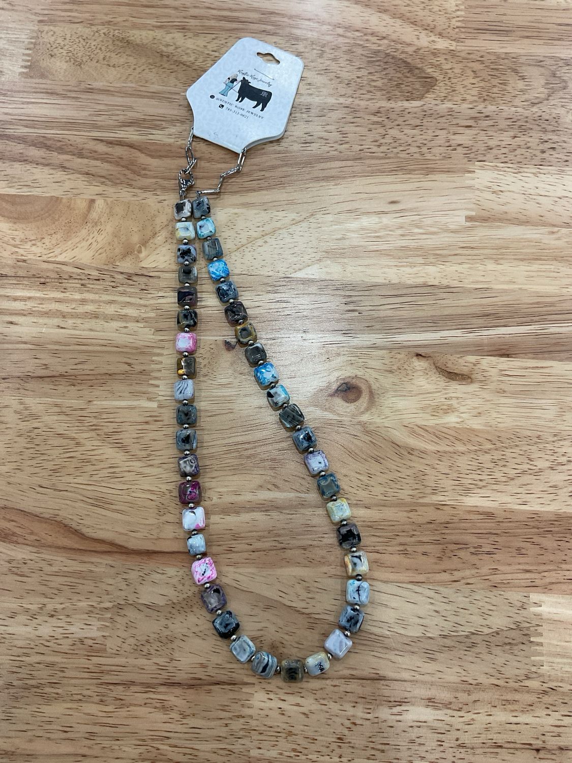 Colored Stone &amp; Navajo Pearls