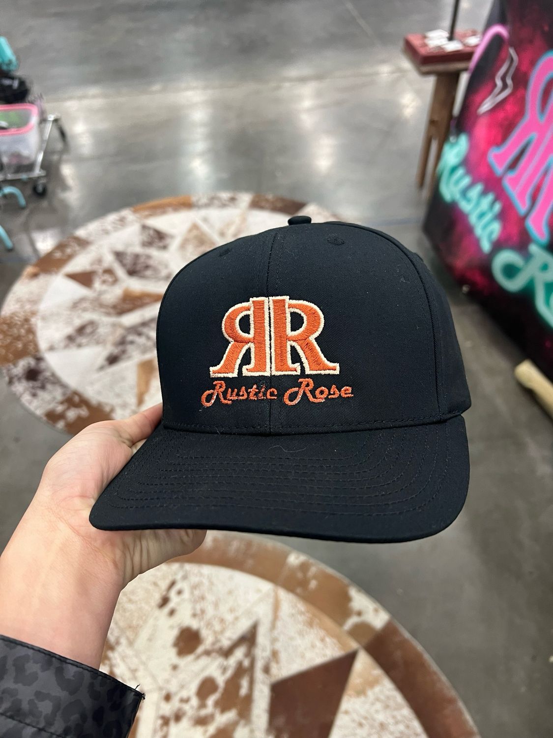 Black &amp; Orange RR Hat