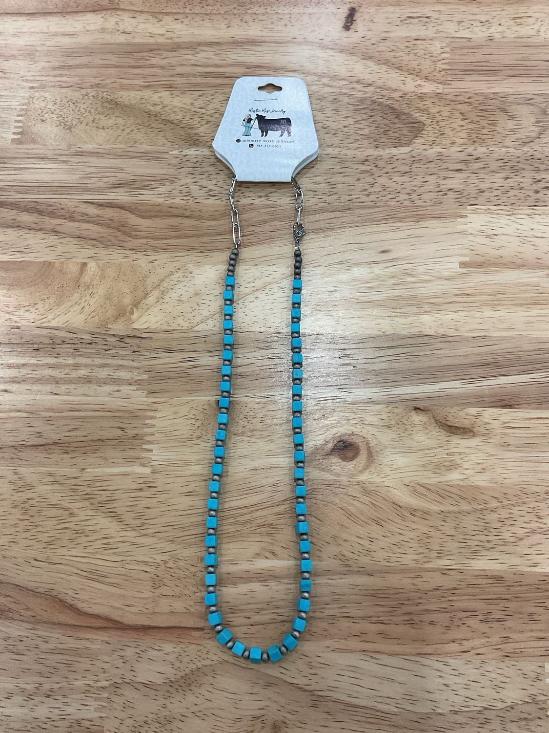Faux Turquoise &amp; Navajo Pearl