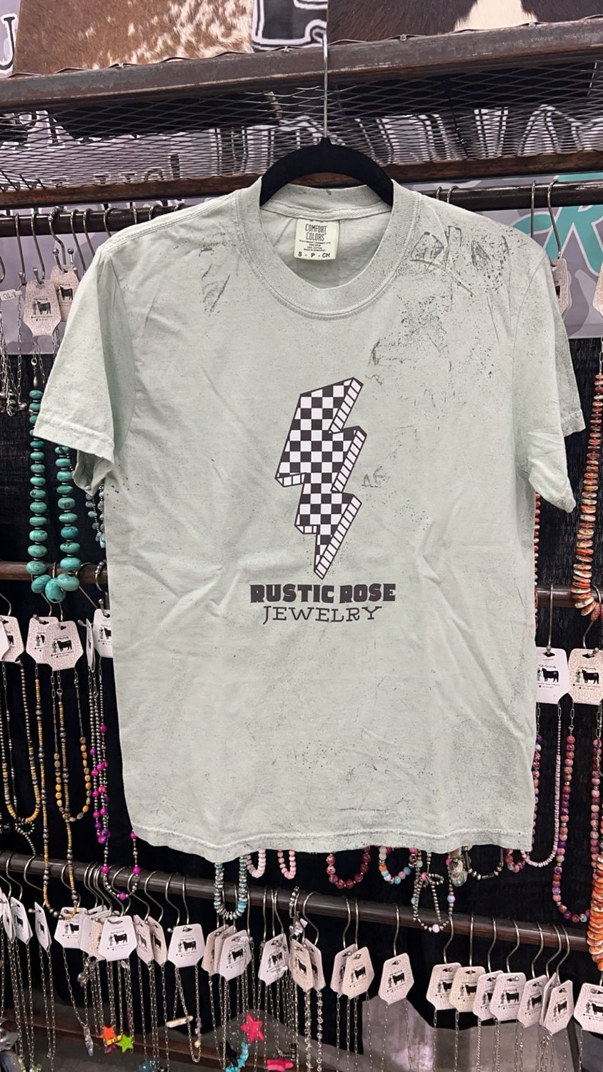 Sea Glass Lightening Bolt Shirt
