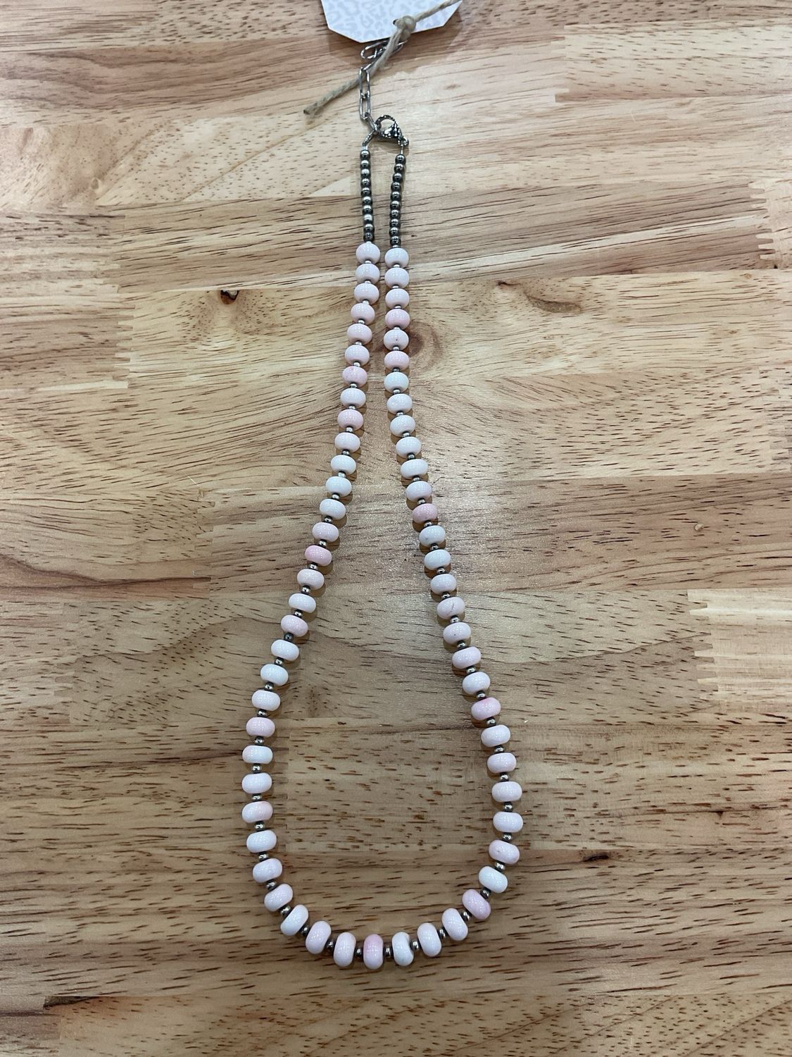 Pink Conch &amp; Navajo Pearls