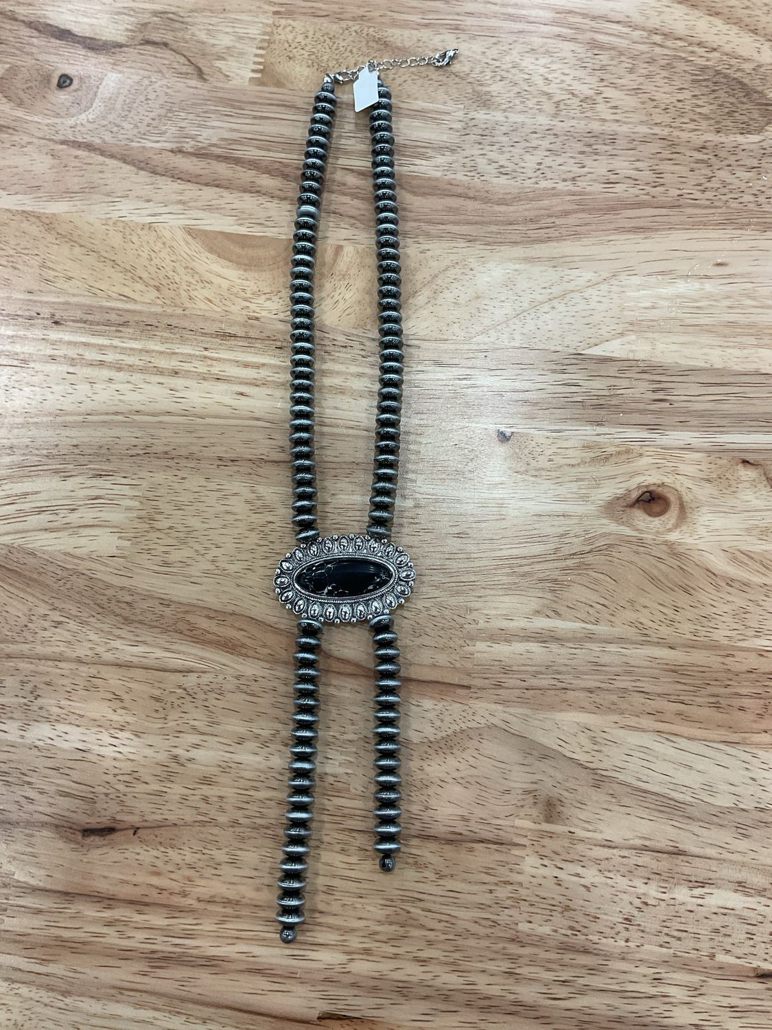 Faux Navajo Pearls Lariat