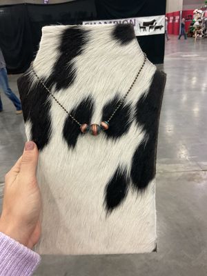 Faux Copper Navajo Pearls