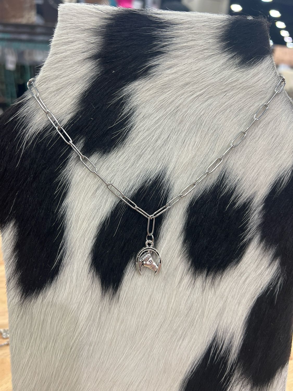 Horse Charm Necklace